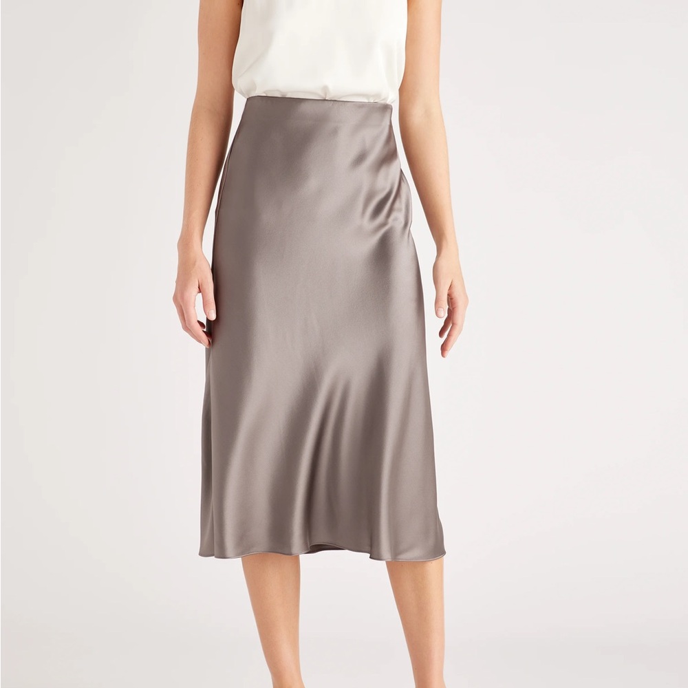 Quince 100% Washable Silk Skirt